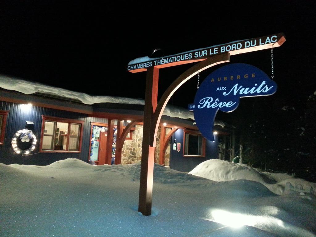 Auberge Aux Nuits De Reve Sainte-Agathe-des-Monts Exteriör bild